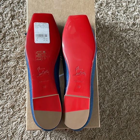 New Christian Louboutin Mamadrague Flat, size 38 - Picture 2 of 5